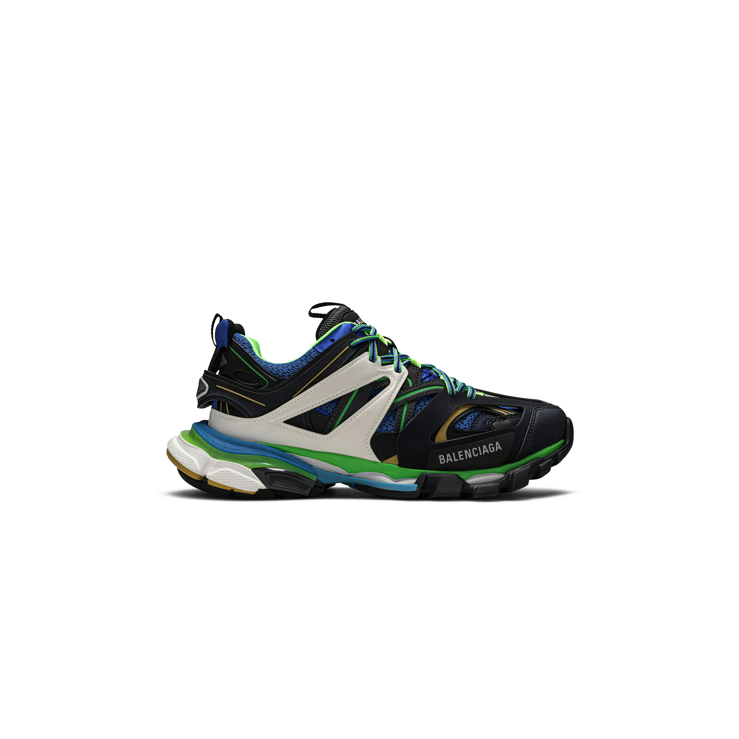 Ba*len*cia*ga track trainer black blue 542023w1gb11097